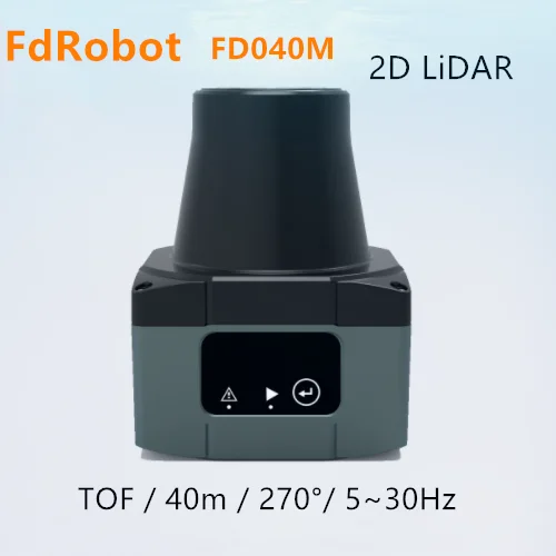 40m 5-30Hz Industry-grade 2D LiDAR  sensor for mapping and AGV obstacle avoidance FdRobot FD040M laser radar