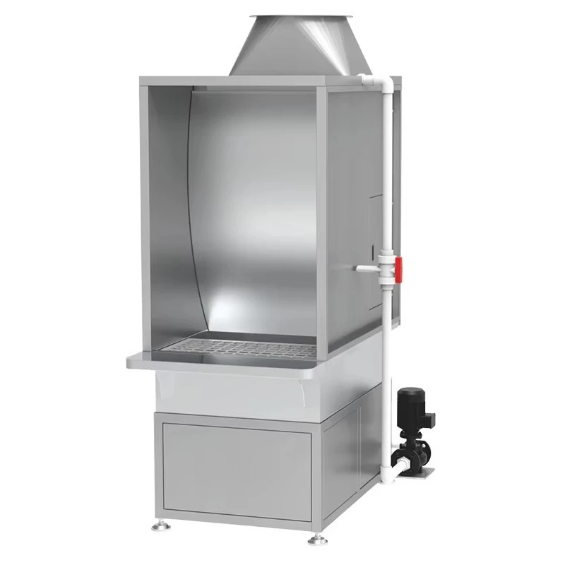 New Shoe Manufacturer Outsole Spray Painting Exhaust Gas Treatment Spray Cabinet Suitable for Manufacturing Plants