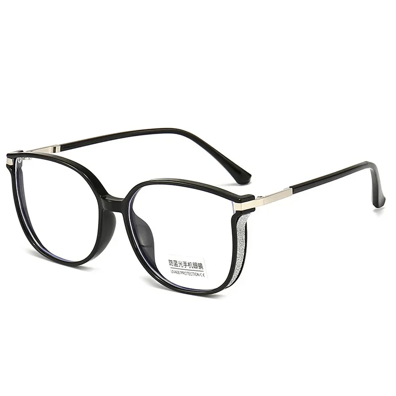 

Vintage Fashion Reading Glasses Woman Versatile Anti Blue Light Presbyopic Glasses Unisex Black Hyperopia Eyeglasses Gafas