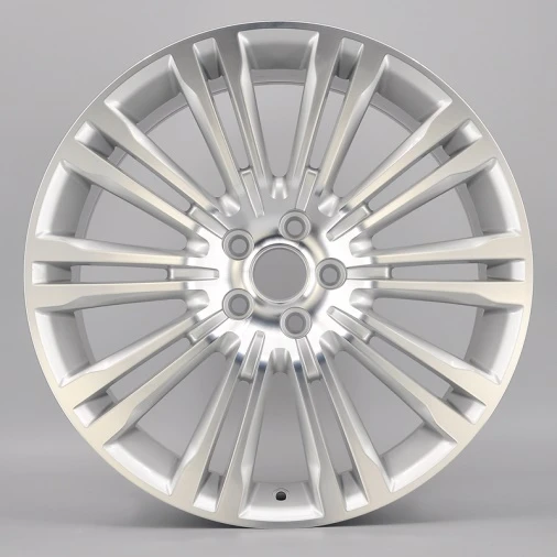 Suppliers price 20inches 5*115 silver polish alloy replica automobile wheels rims for wholesale