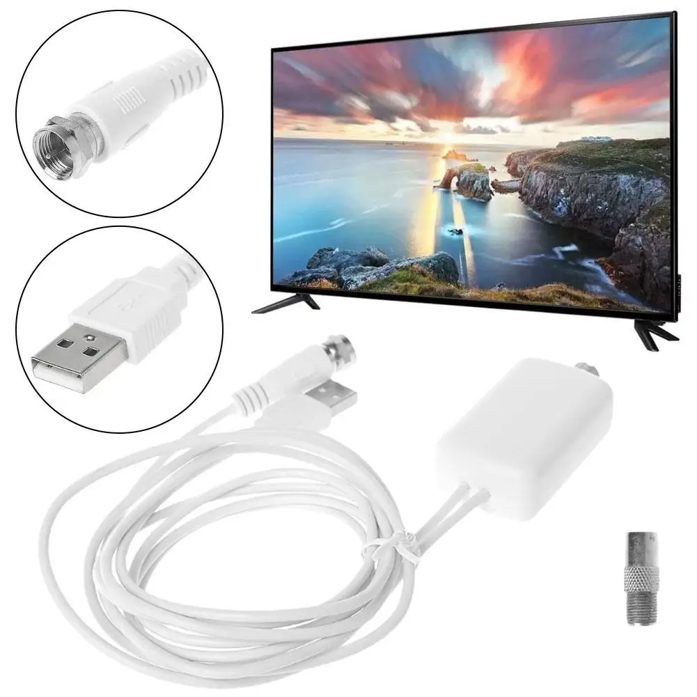 4K anténa zesilovač odborný HDTV zesilovač nízko hluk signál posilovací TV anténa digitální anténa pro TV signál amplifie E7H8