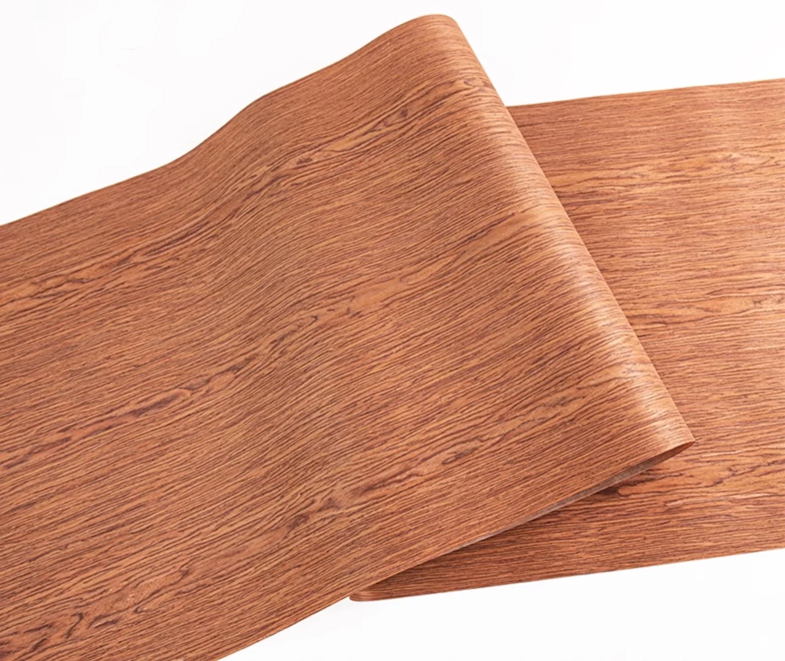 L:2.5Meter Breedte: 58Cm T:0.2Mm Fineer Voor Houten Deuren Hout Fineer Wit Eiken En Zwart Walnoot Fineer Meubelen - afbeelding 1