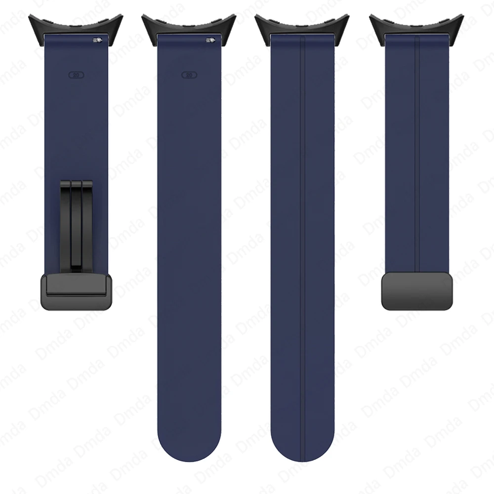 Silicone Strap For Google Pixel Watch 2/1 Band Pixel Watch Active Bracelet Magnetic Buckle Sport Wrist Watchbands Accessories