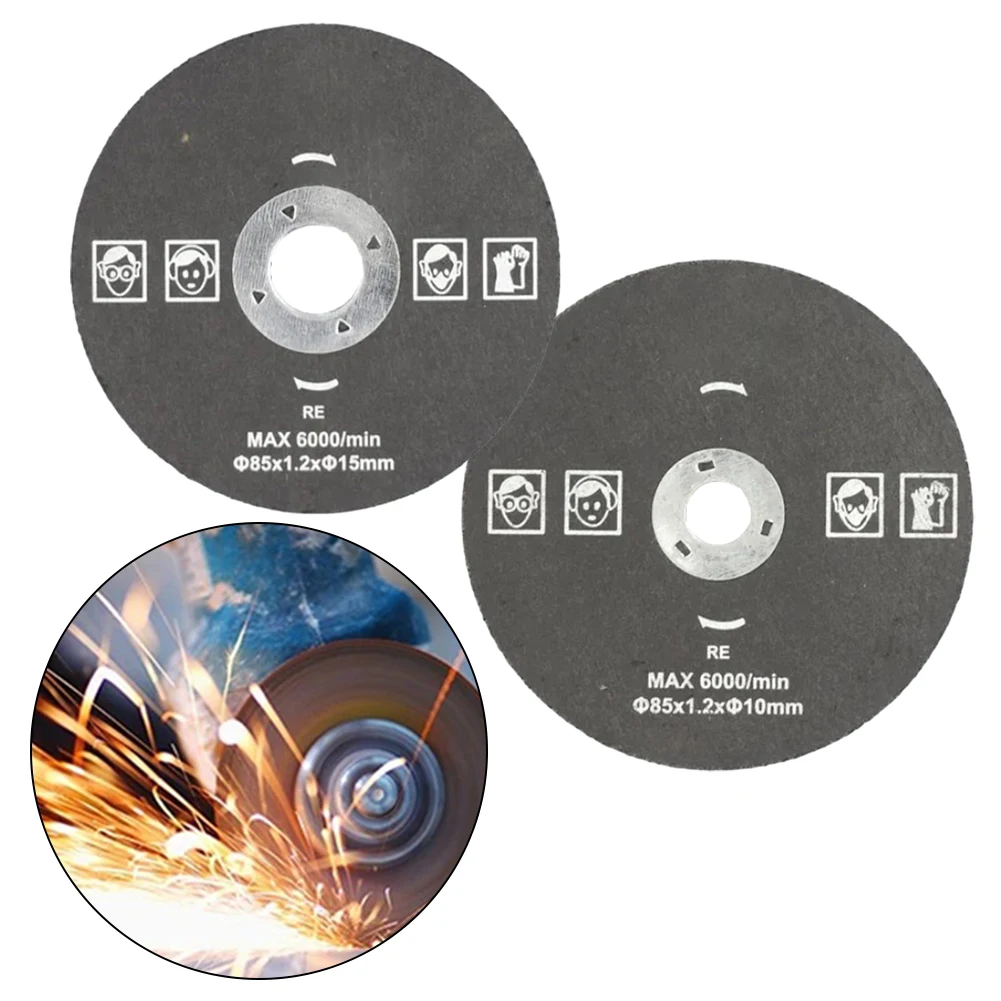 1PC 85mm disco da taglio mola circolare in resina lama per sega smerigliatrice angolare per disco da taglio in acciaio inossidabile