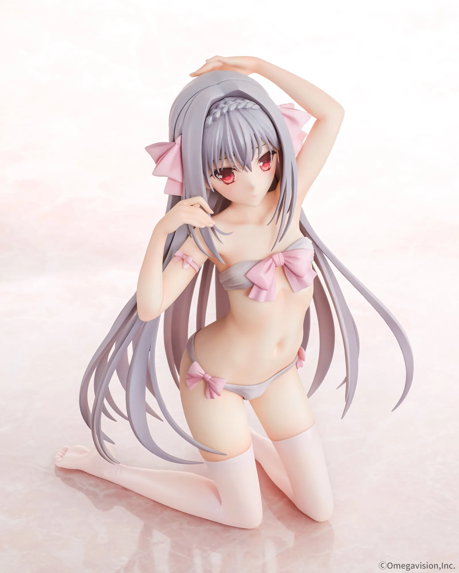 17CM Q-six Tsuki Ni Yorisou Otome No Sahou Sakurakouji Luna 1/6 Anime Action Figures PVC Hentai Collection Doll Model Toys Gifts