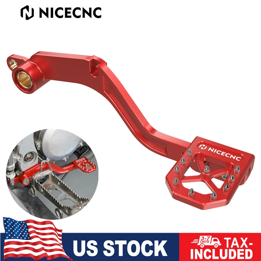 

NICECNC YFZ450R ATV Brake Pedal Lever Adjustable For Yamaha YFZ450R 2009-2023 YFZ450X 2010-2011 YFZ450 2017 Aluminum Accessories