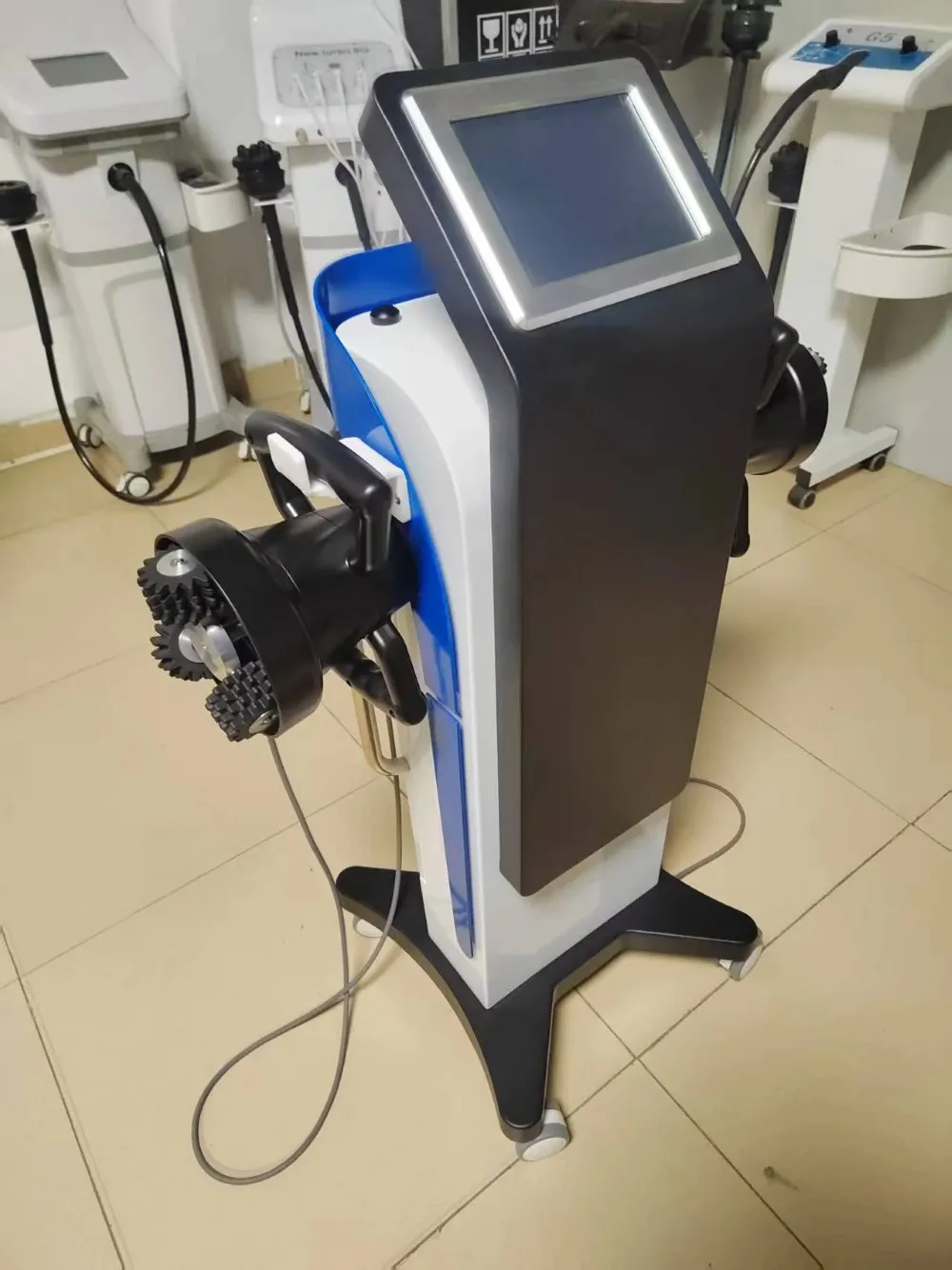 G12 6IN1 Body Slimming Vibration Massager Machine Fitness Inner Roller 360 Vibrating Massager Machine Anti Cellulite Weight Loss
