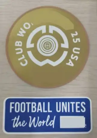 25 toppe da calcio USA Toppa da club 2025 ORO Altri Velluto per mazze Toppa da calcio termoadesiva Distintivo sul petto