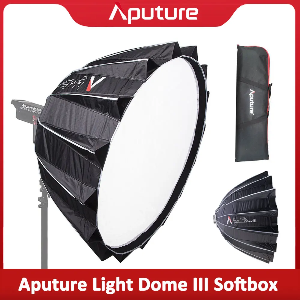 Aputure Light Dome III 34.8 Inch Deep Octagon Bowens Mount Softbox for Aputure 300C 150C 300D II 300X 200X S Bowen-S Mount Light