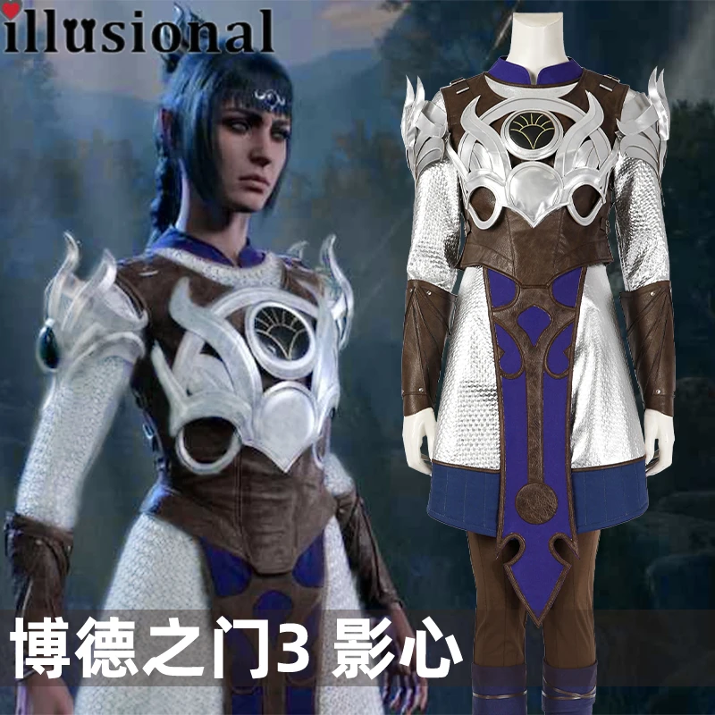 illusional Shadowheart from Baldur's Gate 3 Shawdowheart Cosplay Costume Game Costumes for women