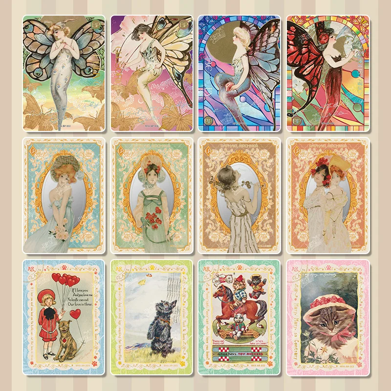 Kayou autentico Boston Museum Of Fine Arts Art Collection Card Meraviglioso pacchetto Cappuccetto Rosso Qr Collection Card Toy Gift