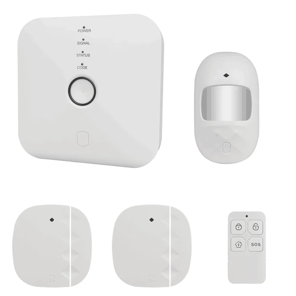 Imagem -06 - Alarme Smart Life Zigbee Gsm Wi-fi Segurança Doméstica 24g