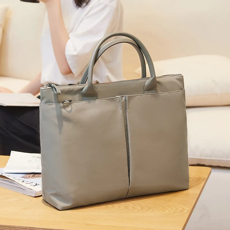 Business handbag unisex spot document bag 13 inch 14 inch 15 inch laptop bag