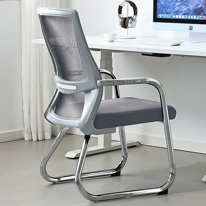 Soft Small Office Chair Armrest Nordic Modern Comfortable Ergonomic Office Chair Cheap Relaxing Silla De Escritorio Furniture