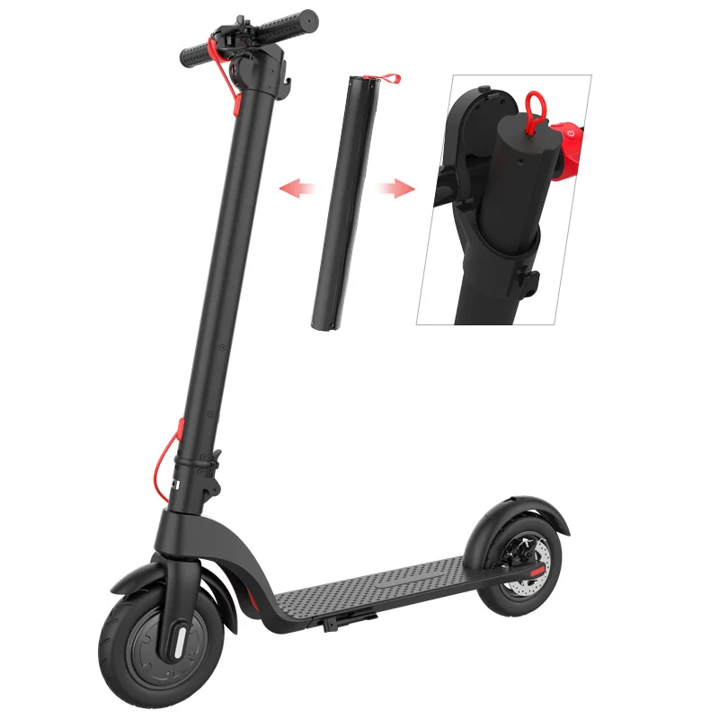 

X7 adult scooter original 350w 5ah battery full suspension aluminum alloy portable two-wheeled electric scooter