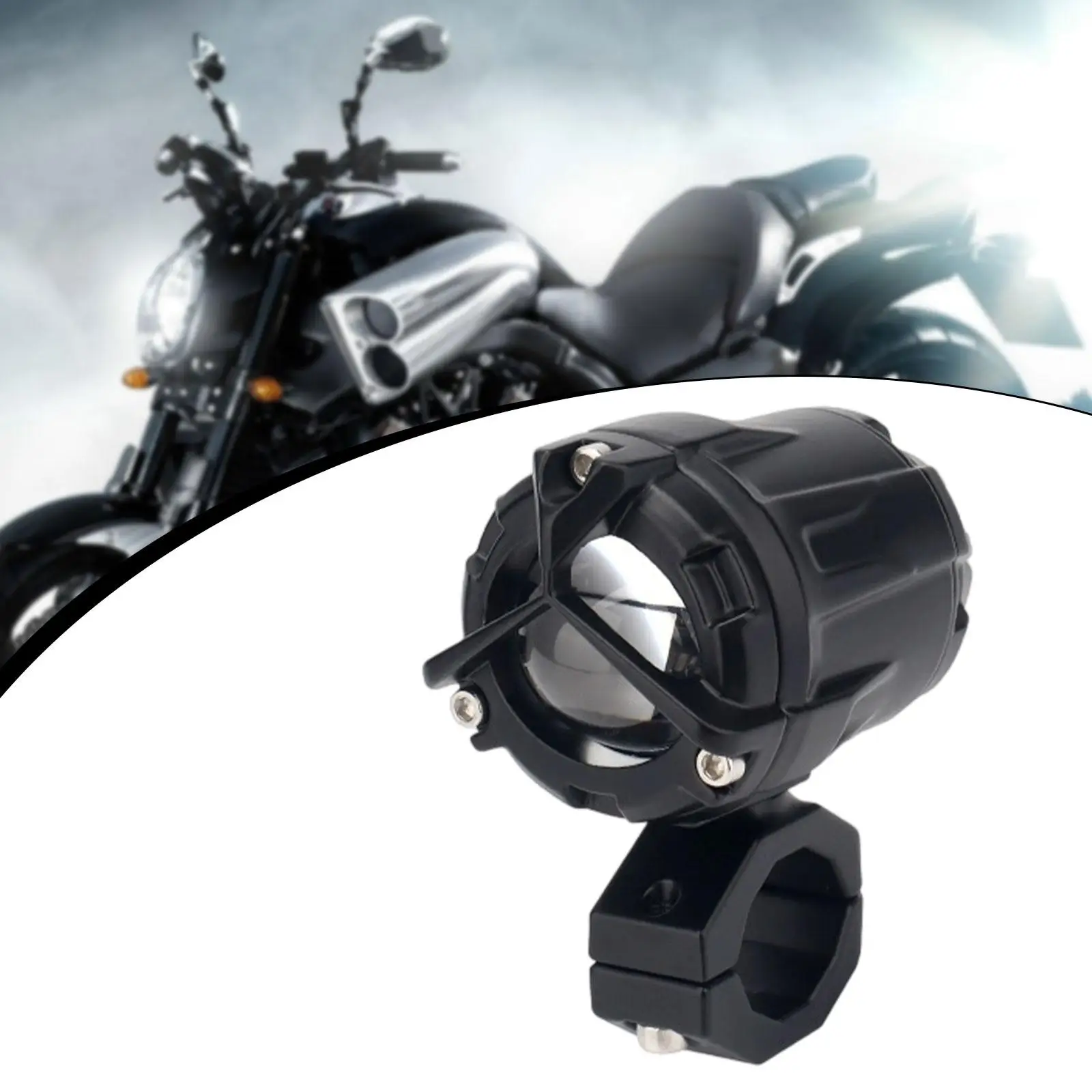 Motorcycle Front Spotlight Motorcycle Auxiliary Light Compact Aluminum Alloy