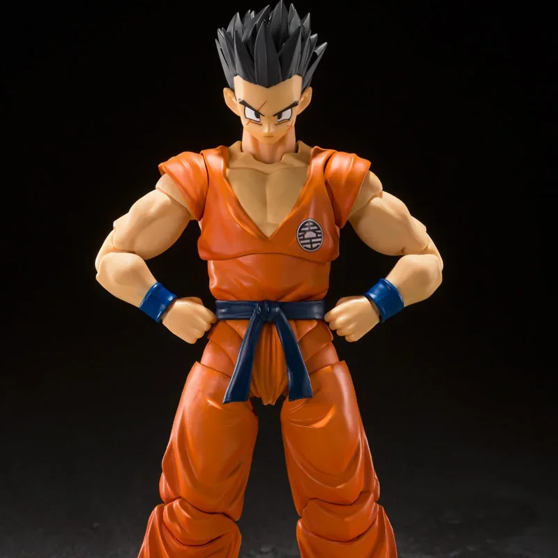 Bandai-Figura de Ação Anime Original Yamcha Dragon Ball Z, S.H.Figuarts, Modelo de Lutador Proibido da Terra, Brinquedos Colecionáveis para Criança