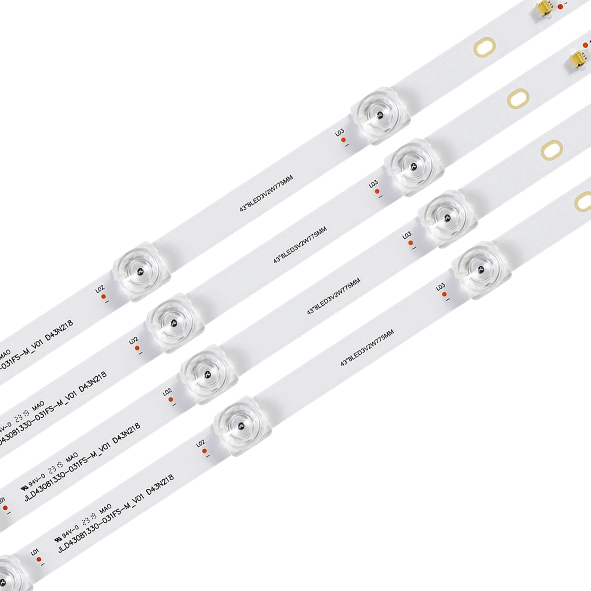 LED Strip For HTY-43F11B-VS 43FA0A00 ARIELLI QLED-43N23 U43B9000QN TF-LED43S90T2SU SM-LED43M02SU JL.D43081330-031FS-M_V01