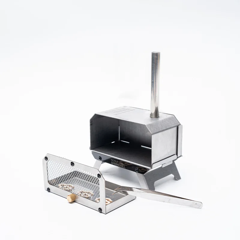 Goout Springhill Mini Woodstove Outdoor Camping Tour Incense Burner Folding Portable Stove Home Desktop Mosquito Incense Burner