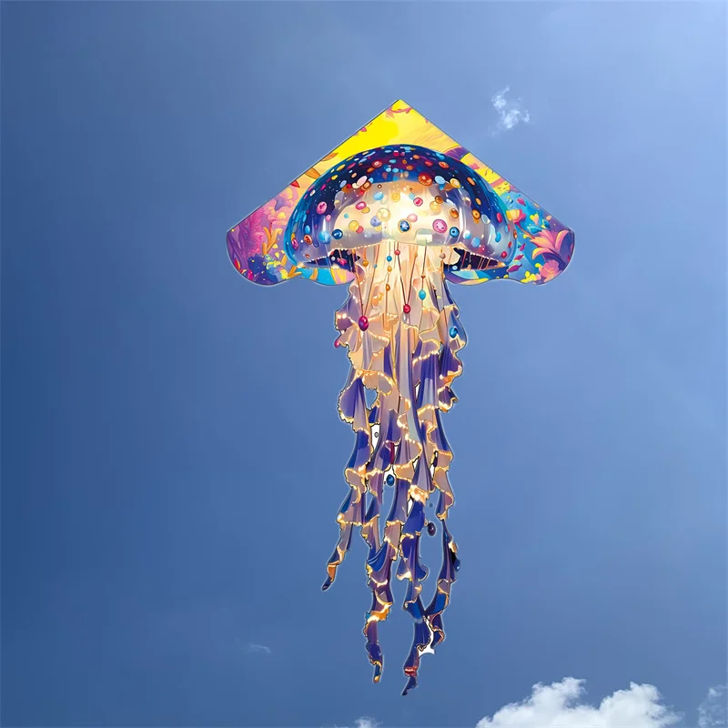 darmowa wysyłka Jellyfish Kites gry na świeżym powietrzu latawiec latający smok latawce wiatrowe latawce dla giantów latawiec dla dorosłych latający ptak latawiec sportowy koi