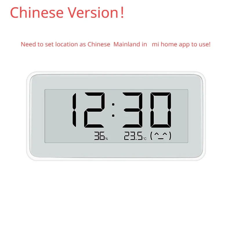 Xiaomi Mijia Monitor temperatury i wilgotności Bezprzewodowy inteligentny elektryczny zegar cyfrowy Higrometr Termometr LCD Narzędzia pomiarowe