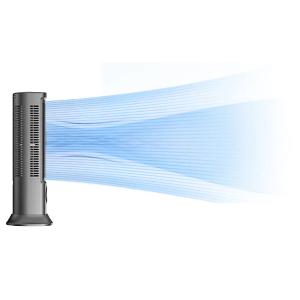 11*10*29.5cm Cooling Fan With 3 Speeds Tower Fan 1200mAh Portable Air-conditioner Digital Display Cooling Accessories Parts