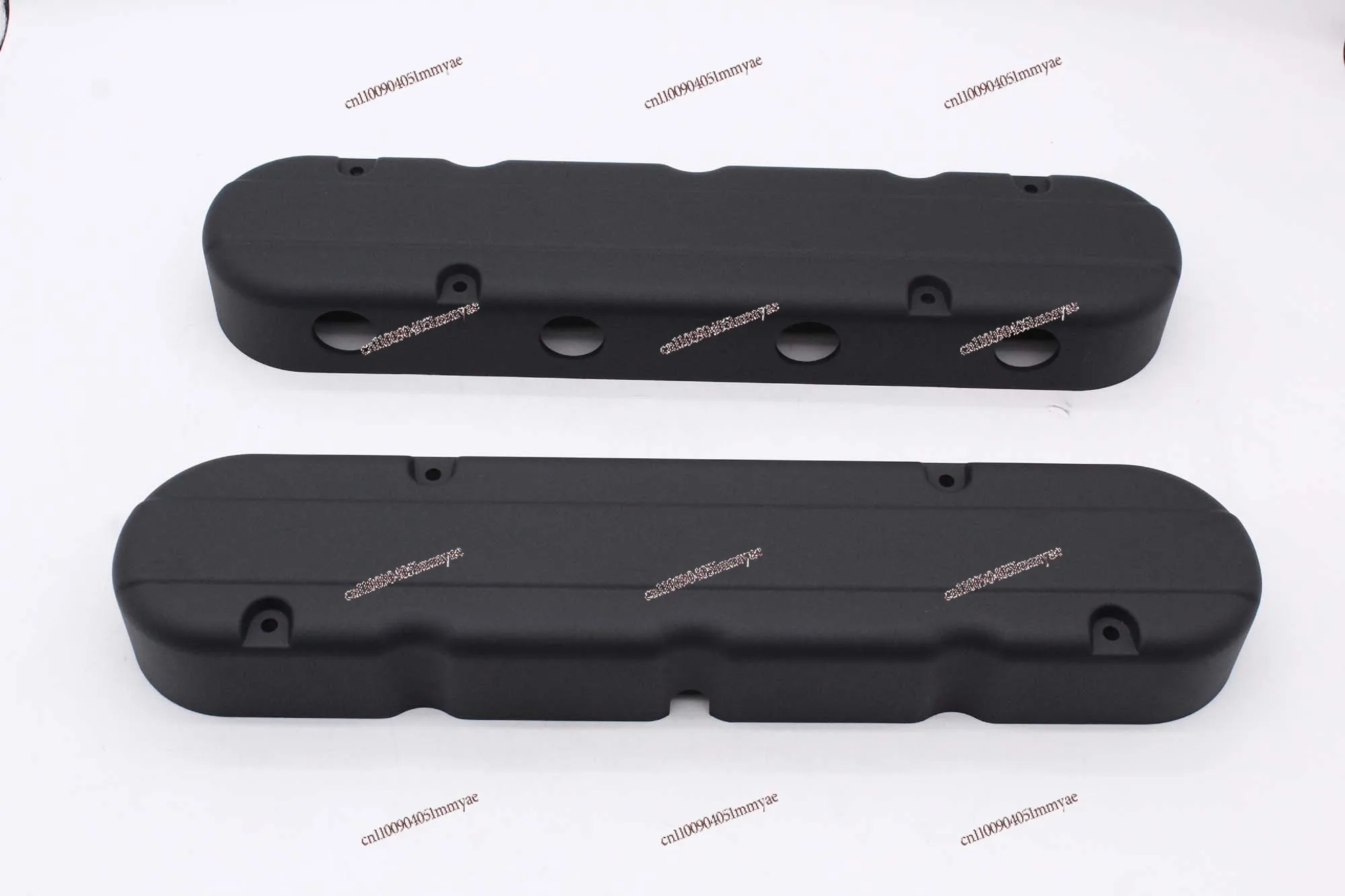 

New Black Smooth Cast Aluminum Valve Covers with Coil Mounts and Covers for GM LS JM8082-3BK VA806