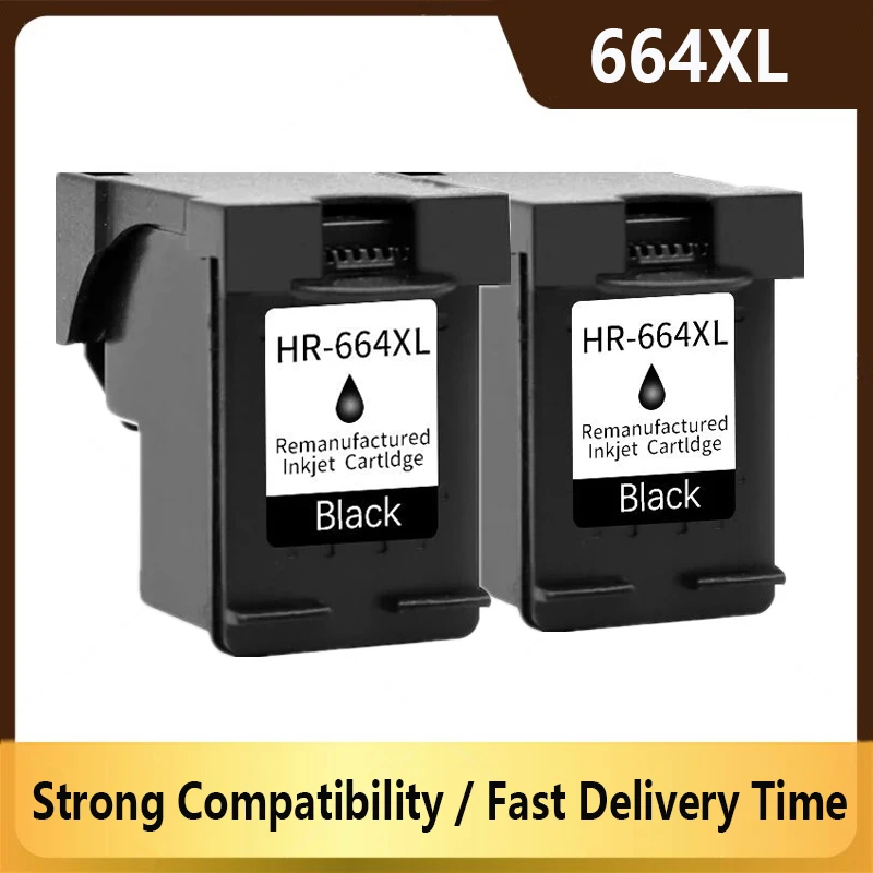 Compatible Ink Cartridge For HP664 664XL Deskjet 3638 3700 3775 3776 3778 3785 3835 3836 3838 4535 4536 Printer