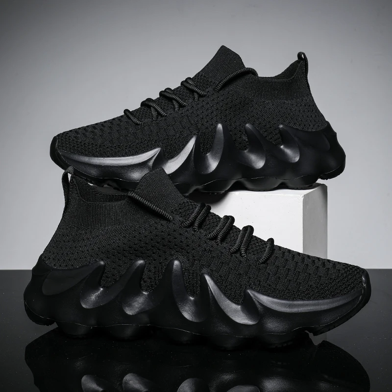 

Sneakers Men Shoes Casual Lace-up Soft Jogging Tennis Men Shoes Couple Flat Walking Training Sneakers Sport Running Shoes 2026