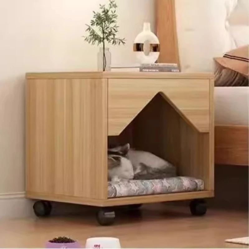 -+-Princess Nordic Nightstands Wood Realm Real Cute Room Stuff Bookshelf Bedside Table Smart Retro Nachtkastje Cute Furniture