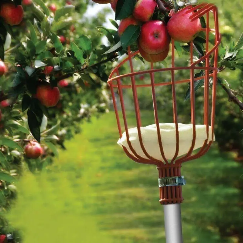 High-Altitude Fruit Picker Telescopic Pole for Various Heights for Gardens Orchards and Farms Pickers