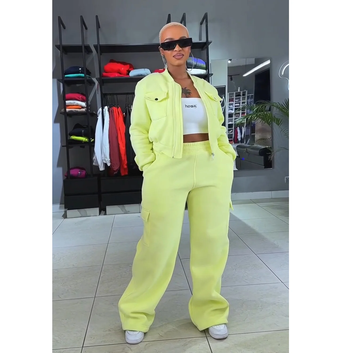 Damen-Trainingsanzüge, 2-teiliges Hosen-Set, Outfits, Y2K, Streetwear, Damenmode, Designer, Jogger, elegante Jacken, Mäntel, zweiteilige Sets