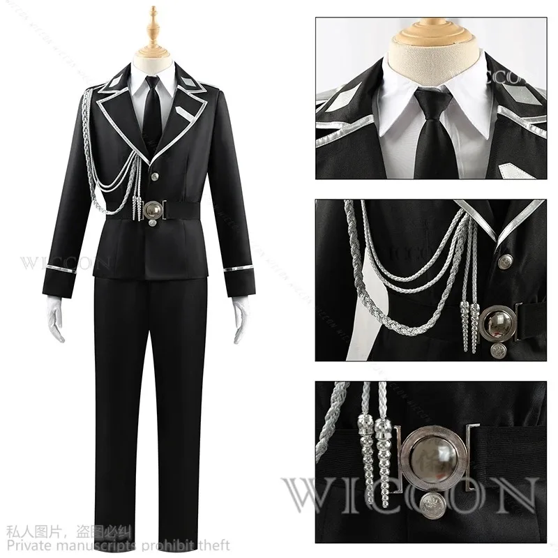 2025 yiyi Anime Sweet Punishment Cos Myojin Aki Black Amai Choubatsu Roleplaying DK Uniform Halloween Cosplay Fo