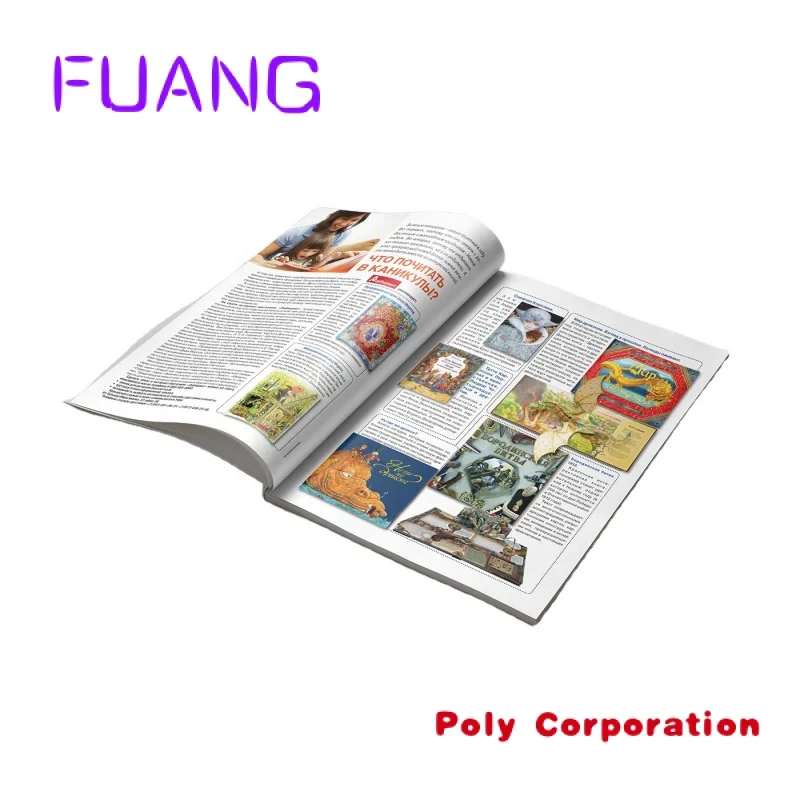 Custom  Factory Offeset book Printing Custom Cheap Magazine Print Booklets