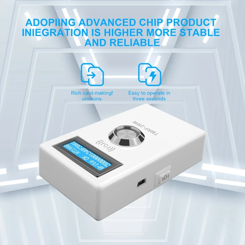 TMRF-2RW Ibutton Programmer DS1990A Duplicator Cloner Copier 125Khz RFID Reader Writer RW1990 Key T5577 RFID