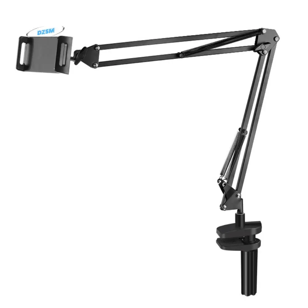 

360° Rotating Bed Tablet Stand Long Arm Flexible Desktop Phone Mount Stand Clip on Universal Tablet Phone Holder Home