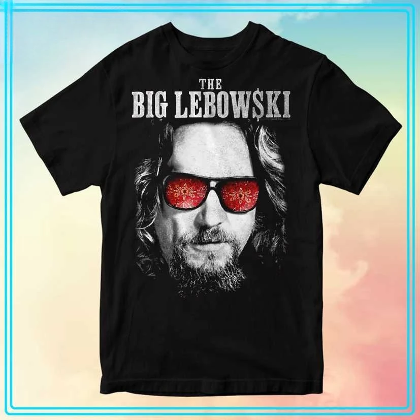 

Lebowski 1998, летние хлопковые мужские и женские футболки с графическим принтом из фильма, элитные брендовые хлопковые футболки с короткими рукавами, уличная мода