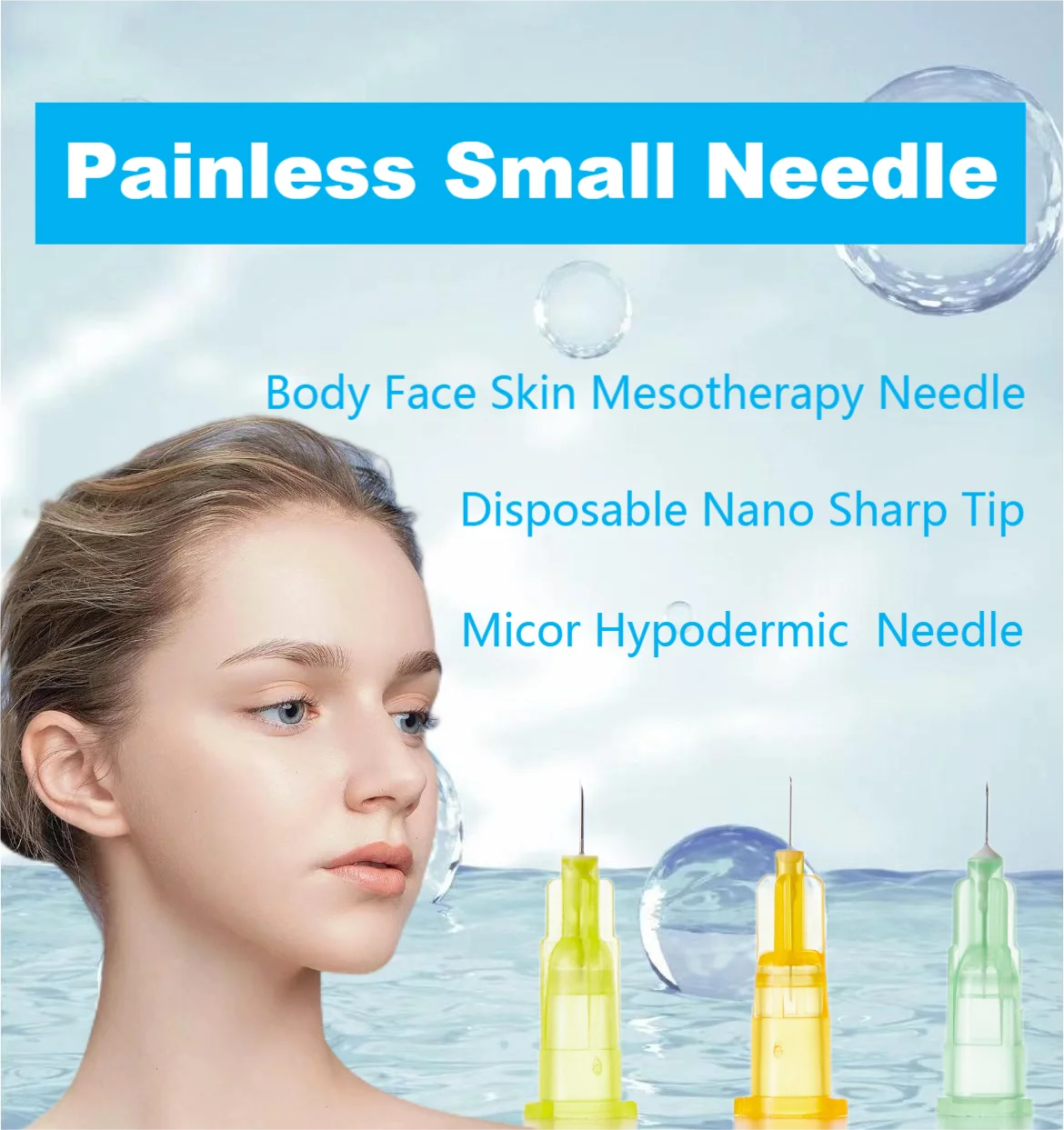 

Superfine 32G 4mm 13mm 34G,31G,30G,18G Painless Small Needle Irrigator Eyelid Tool Parts For Teeth Disposable Syringes Needles