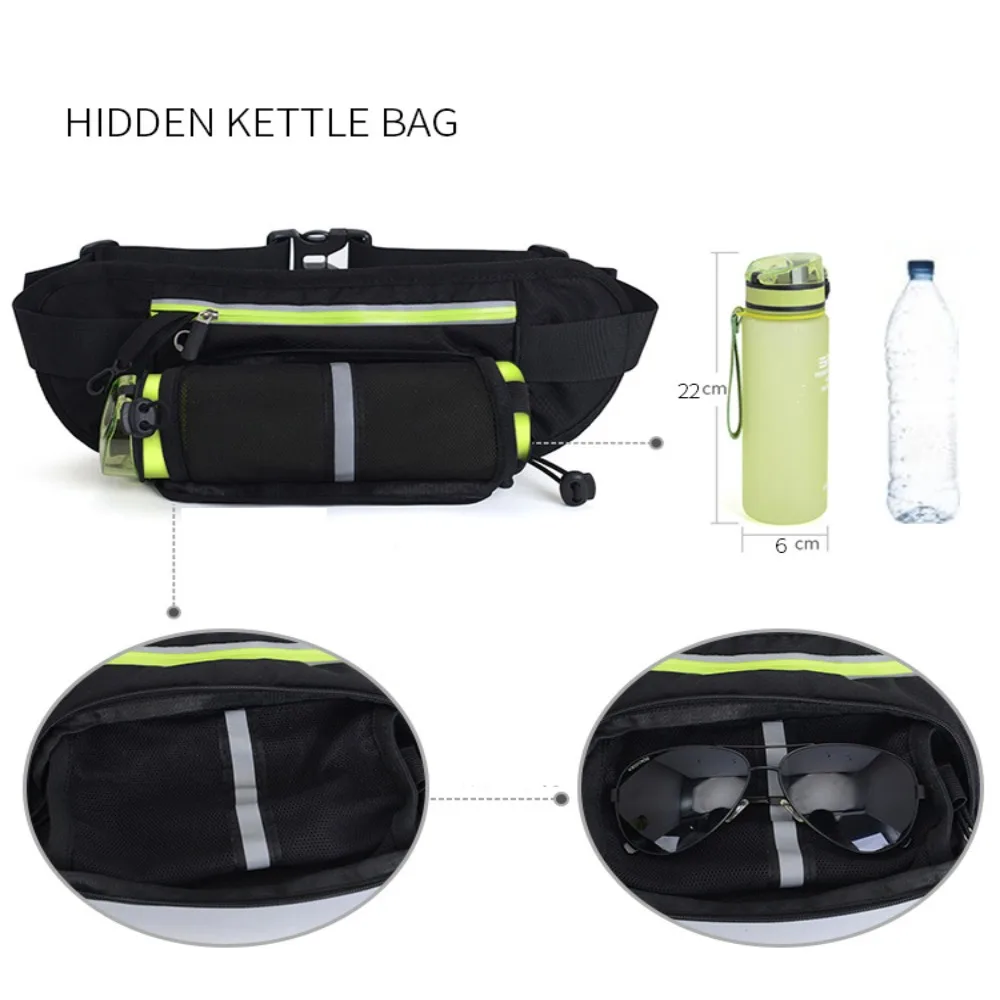 Professional Running Waist Bag Sports Belt Mobile Phone Men and Women Hidden Bag