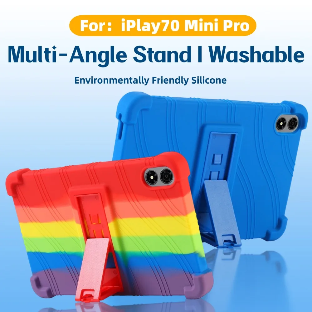 

Kids Case For iPlay 70 Mini Pro 8.4 inch 2025 Tablet Cover for iPlay70 Mini Pro 8.4" Silicon Protective Shell with Stand