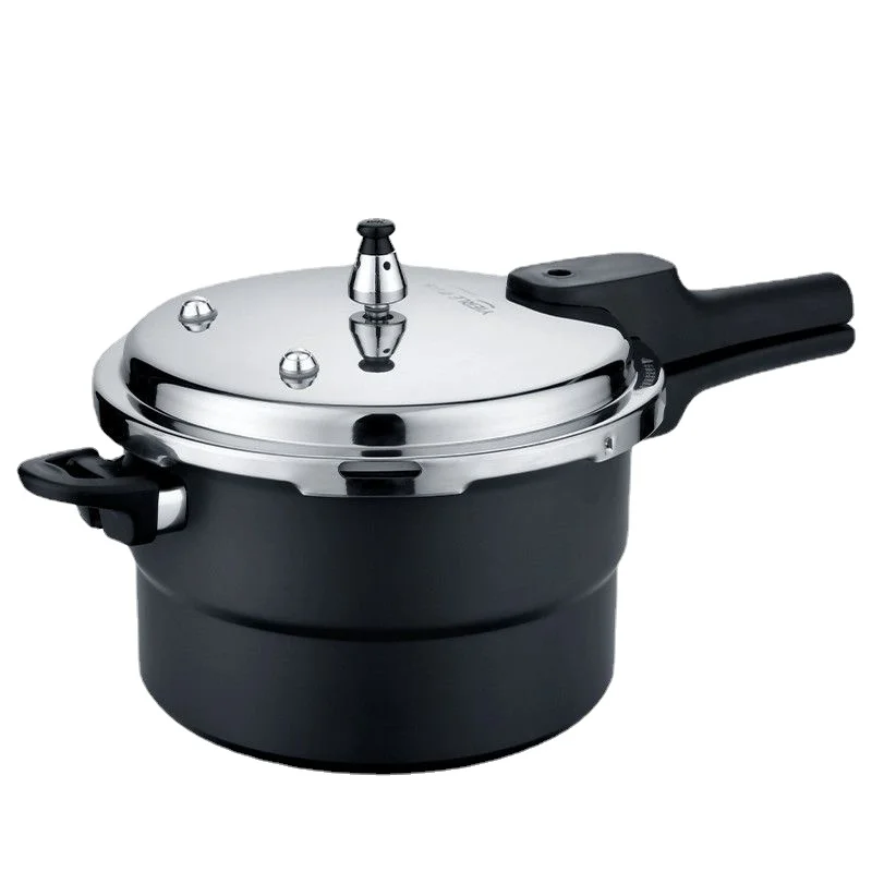 

Ultra-Durable Stainless Steel Pressure Cooker for Gas and Induction Stoves with Non-Stick Coating and Safety Features