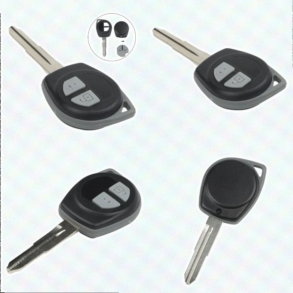 New Practical High Quality Key Shell Shell 2 Buttons ABS Accessories Anti-Broken Good Signal Parts Office New Practical