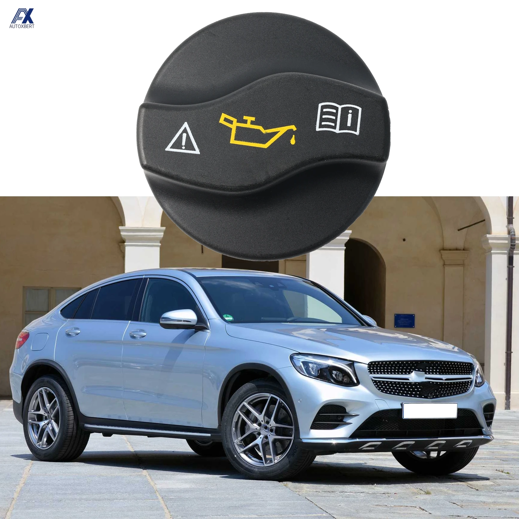 Bouchon de réservoir pour mercedes-benz W204 W207 W209 W211 W212 W220 S600 huile moteur essence bouchon de remplissage de réservoir de carburant couvercle de réservoir A 0000101385