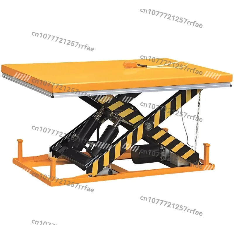 Manual hydraulic lifting platform car Simple mobile hydraulic scissor small lifting table