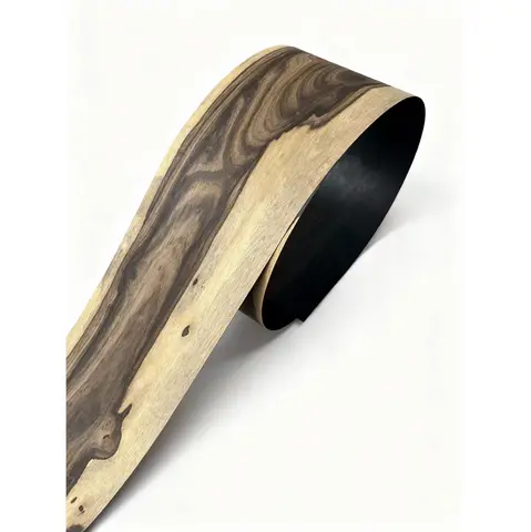 0.5mm 천연 검은 감나무 베니어 DIY 기타 스피커 공예 상자 장식용 베니어 L:2.5x0.2미터