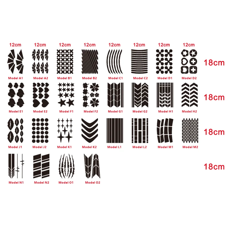 ملصقات دراجة نارية ملصق سيارة تعديل الشارات DIY تعديل ملصقات دراجة أعواد تزيين دراجة نارية الملحقات #6