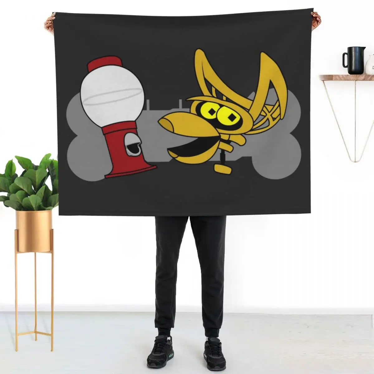 

MST3K - The Bots Throw Blanket Luxurious Soft Fuzzy Blanket for Sofa Bed