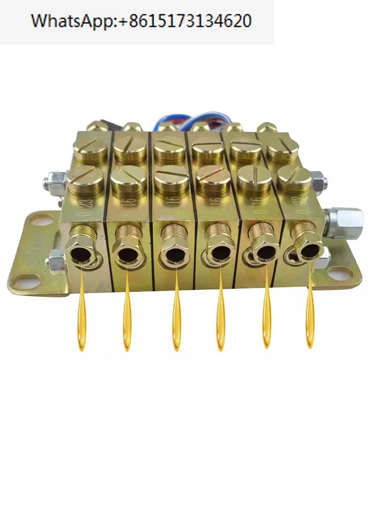 

JPQ1 type disc oil separator punch progressive distributor butter distribution valve flows all over JPQ1 type