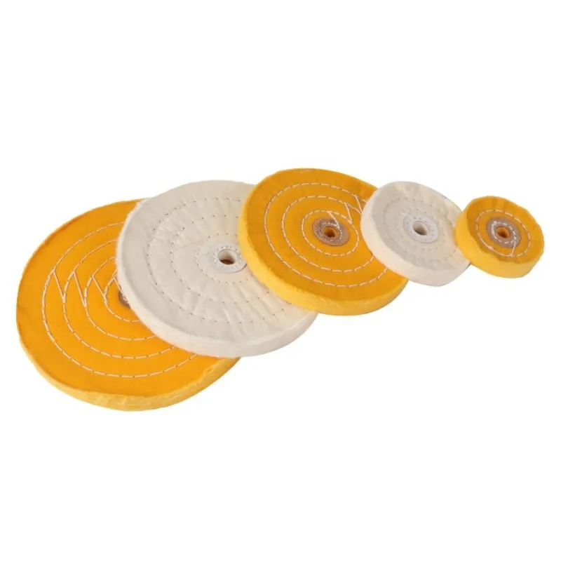 4/6 "× 50 Ruota lucidante Foro interno da 12 mm per legno Metallo Gioielli Lucidatura Panno Ruota Smerigliatrice Utensili abrasivi