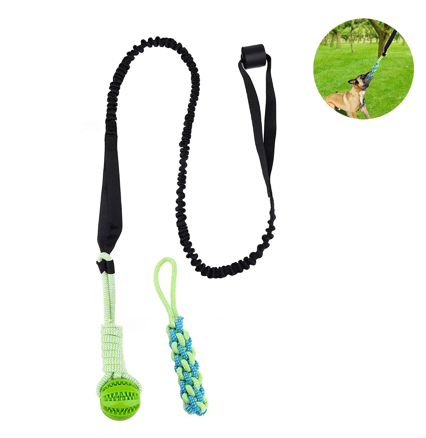 

Jump Pole Dog Toys Interactive Dog Leash Toys Indoor Outdoor Bungee Jumping Hanging Games Designer Dog Training Toys